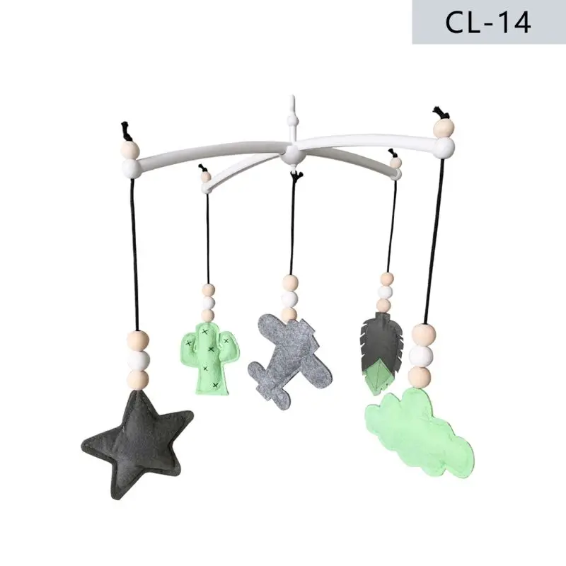

Baby Mobile Hanging Rattles Toy DIY Hanging Baby Crib Mobile Bed Bell Toy Holder DXAD