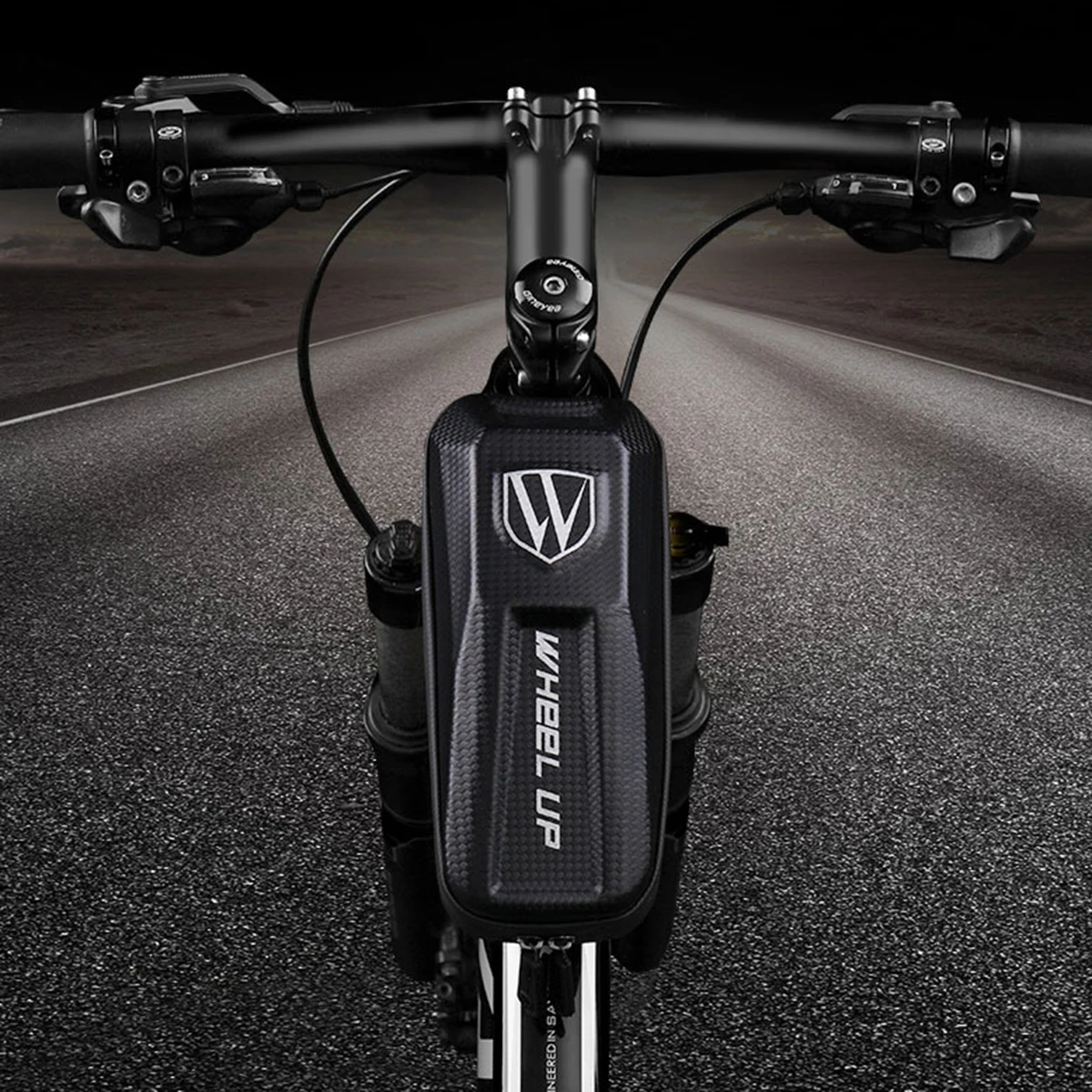 

Outdoor Bike Front Frame Bag Waterproof Top Tube Frame Cycling Pannier Mobile Phone Holder