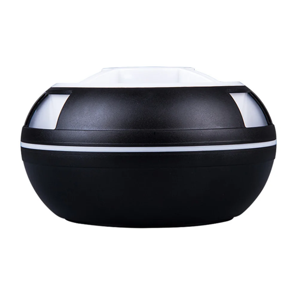 

Multi-function 360 Degree Rotating Pen Holder Round Desktop Slots Storage Box Containers (Black)