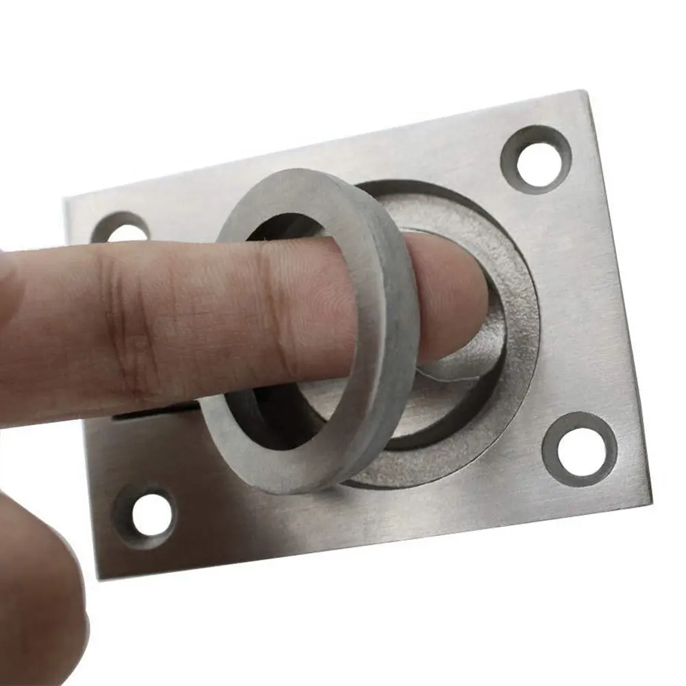 

Durable Stainless Steel Marine Boat Deck Hatch Flush Pull Lift Handle Ring Door Knobs Handles Pull Ring Marine Yacht Hardware