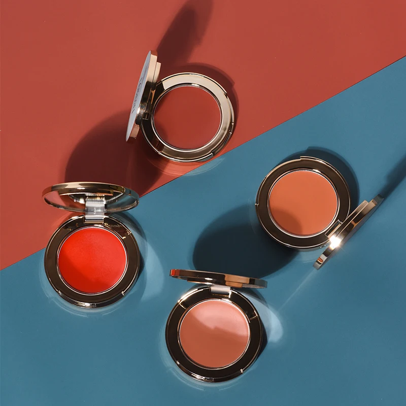 Один Цвет Румяна длительный Блестящий осветляет кожу эффектов макияжа быстро