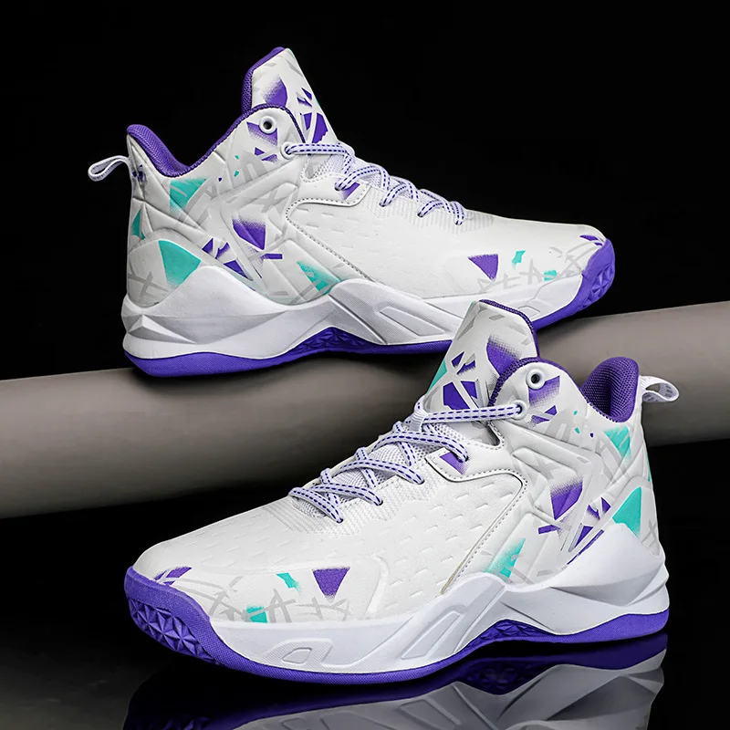 Мужские кроссовки новинка разноцветная Баскетбольная обувь модные