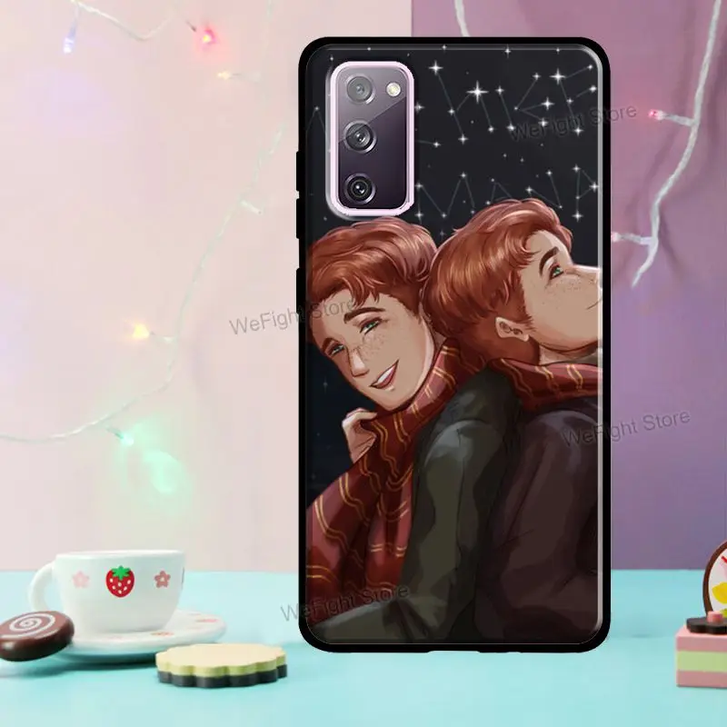 Fred and George Weasley Case For Samsung Galaxy S21 Ultra S20 FE S10e S8 S9 S10 Plus Note 10 9 20 Cover | Мобильные телефоны и