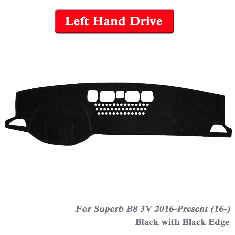 Car Styling Dashboard Protective Mat Shade Cushion Pad Interior For Skoda Superb B6 3T B8 3V 2008-Present LHD&ampRHD Accessories |