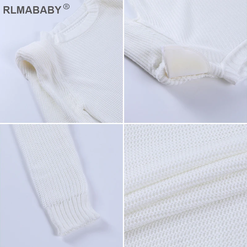 

Fashion All-Matched Pad Shoulder Pullover Sweater Slim O Neck Long Sleeve Spring Autumn Knitted Top Casual Office Lady Sweater