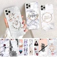 yndfcnb marble flower phone case for iphone 13 11 12 pro xs max 8 7 6 6s plus x 5s se 2020 xr case