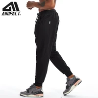 aimpact cotton pants for men new fashion sport casual track pants male fitted running joggers sweatpants am5210