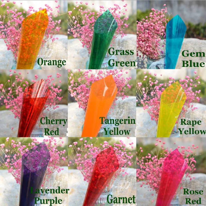 Цветная стеклянная наклейка 40 см х 1 м самоклеящаяся Взрывозащищенная