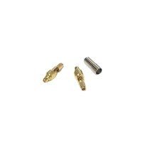 1pc new mmcx male plug rf coax connector crimp for rg316rg174 lmr100 straight goldplated new wholesale