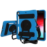 for ipad 10 2 8th 7th generation shoulder strap cases for ipad pro 10 5 air 3 with 360 rotation kickstand and hand strapspen