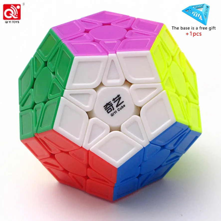Magic cube puzzle QiYi XMD QiHeng S megaminxeds megamin x stickerless professional dodecahedron 12 sides speed toys game | Игрушки и