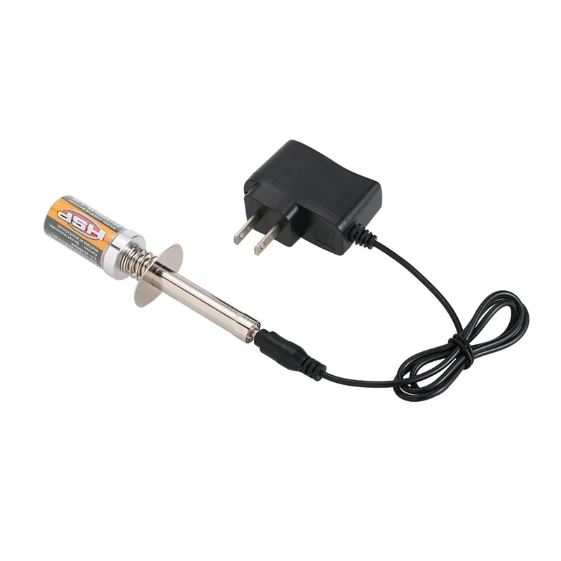 Набор Nitro Starter Kit Glow Plug Igniter с зарядным устройством для аккумулятора для автомоделей HSP RedCat Powered 1/8 1/10 RC Car US on.