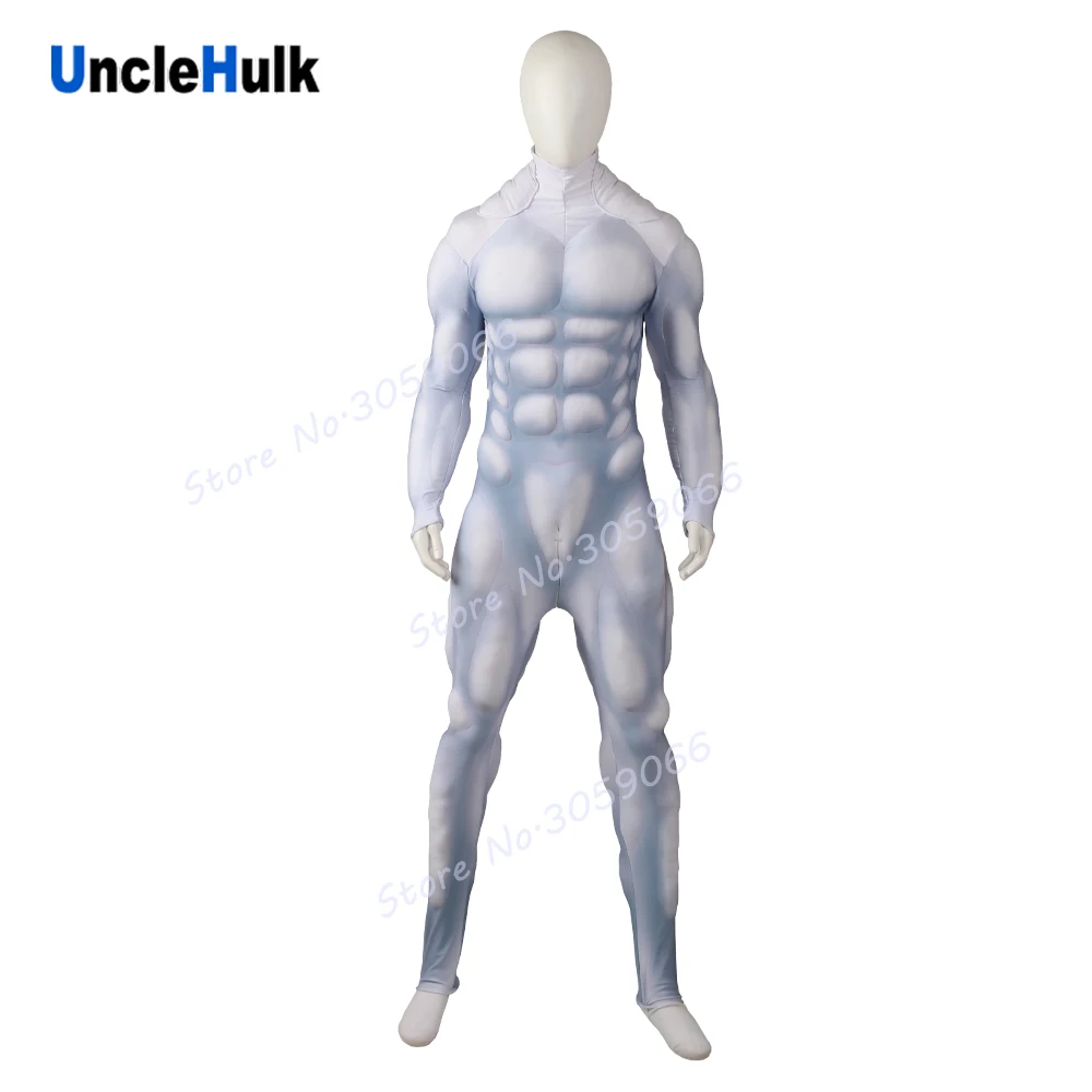 Костюм для мышц средней шелковой нитью с добавлением плечевых | UncleHulk