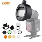 Детали для замены магнитных круглых головок для godox ad200