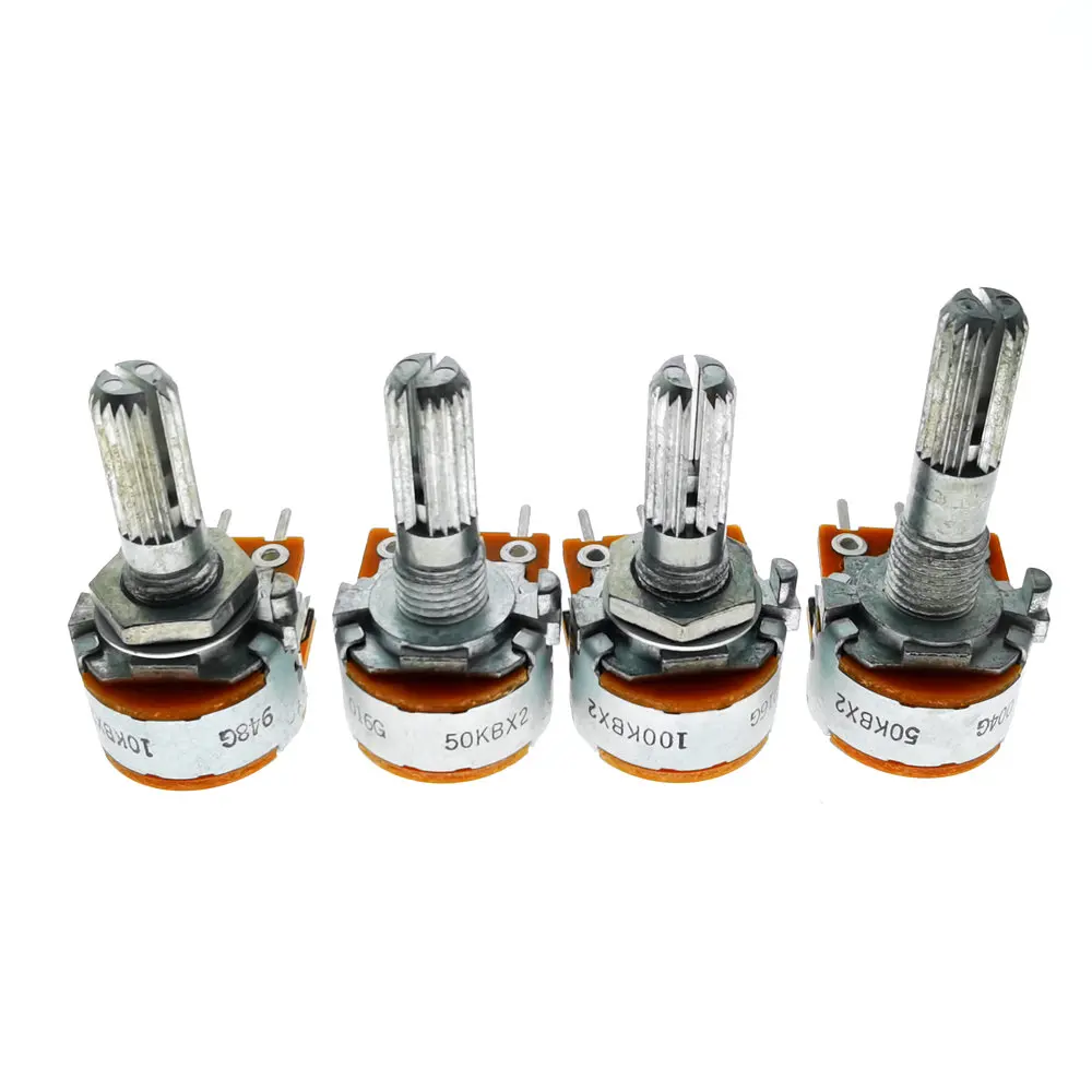 Новинка & Оригинал Япония ALPS RK16 10K 50K 100K 10KBX2 50KBX2 100KBX2 потенциометр Hi Fi аудио