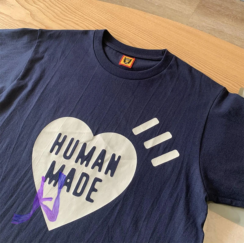 

Human Made T-shirts Oversize Men's Women's Pure Cotton Digital Direct Spray Japanese Short Sleeve Human Made Casual T-shirt