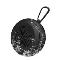 outdoor mini tws pairing bluetooth speaker with hook for bicycling climb support tf card ipx7 waterproof portable boombox subwoo