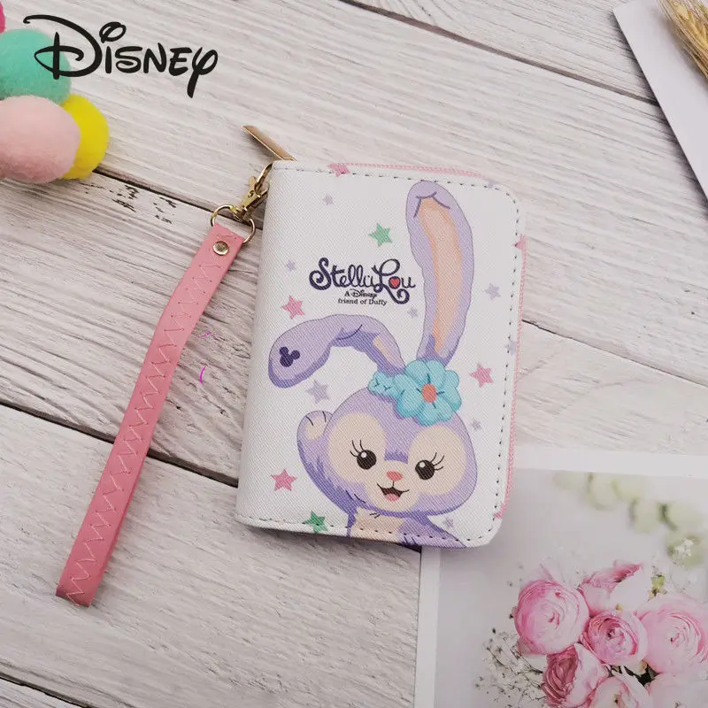 

Disney Mickey New Ladies Wallet PU Zipper High-quality Large-capacity Multi-card Slot Fashion Casual High-end Student Coin Purse
