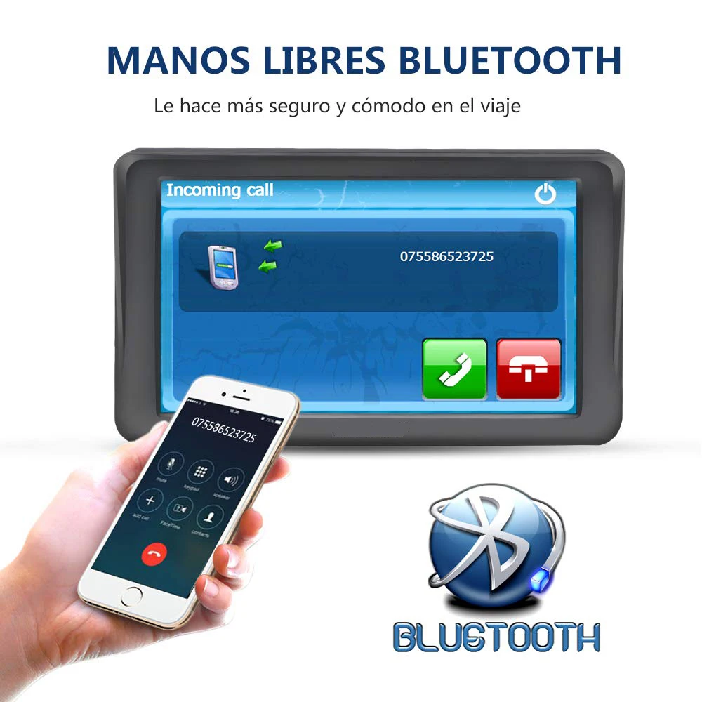Gps навигационное устройство 9 дюймов HD конденсатор lincoln navigutor256MB Bluetooth спутниковая голосовая навигация Navitel последняя Европа