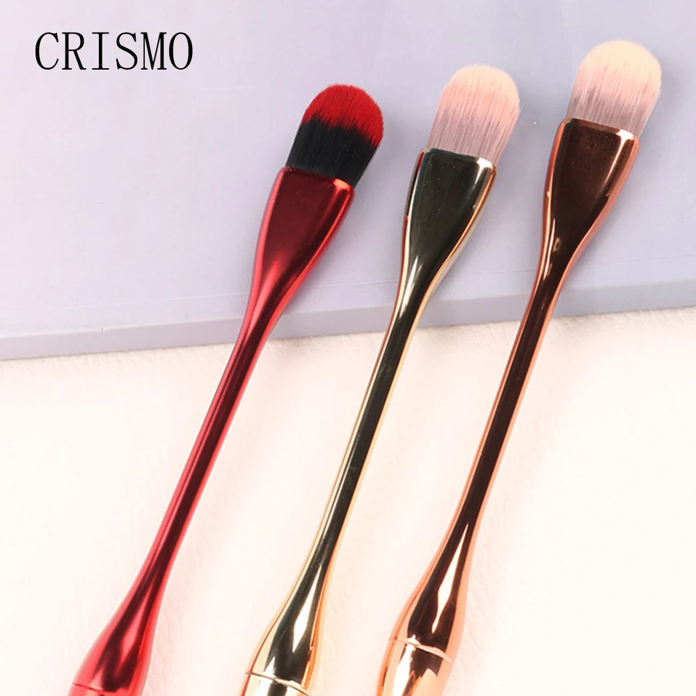 CRISMO 1Pcs Professional Nylon Mask Brush DIY Mud Mixing Skin Care Beauty Makeup Eye Face Cosmetic Make Up Tools | Красота и здоровье