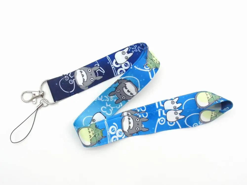

Spirited Away Chinchilla Kaonashi Mobile Phone Lanyard Work Card Student ID Keychain Badge Tether Wholesale Discount