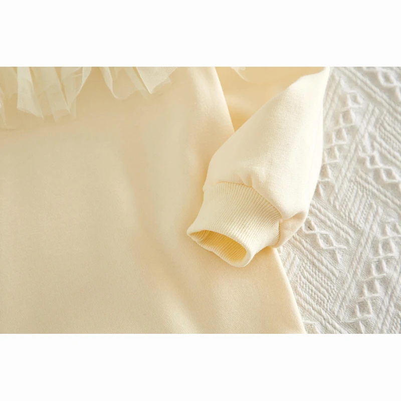 Осень 2019 высококачественные модные детские платья для девочек однотонная одежда