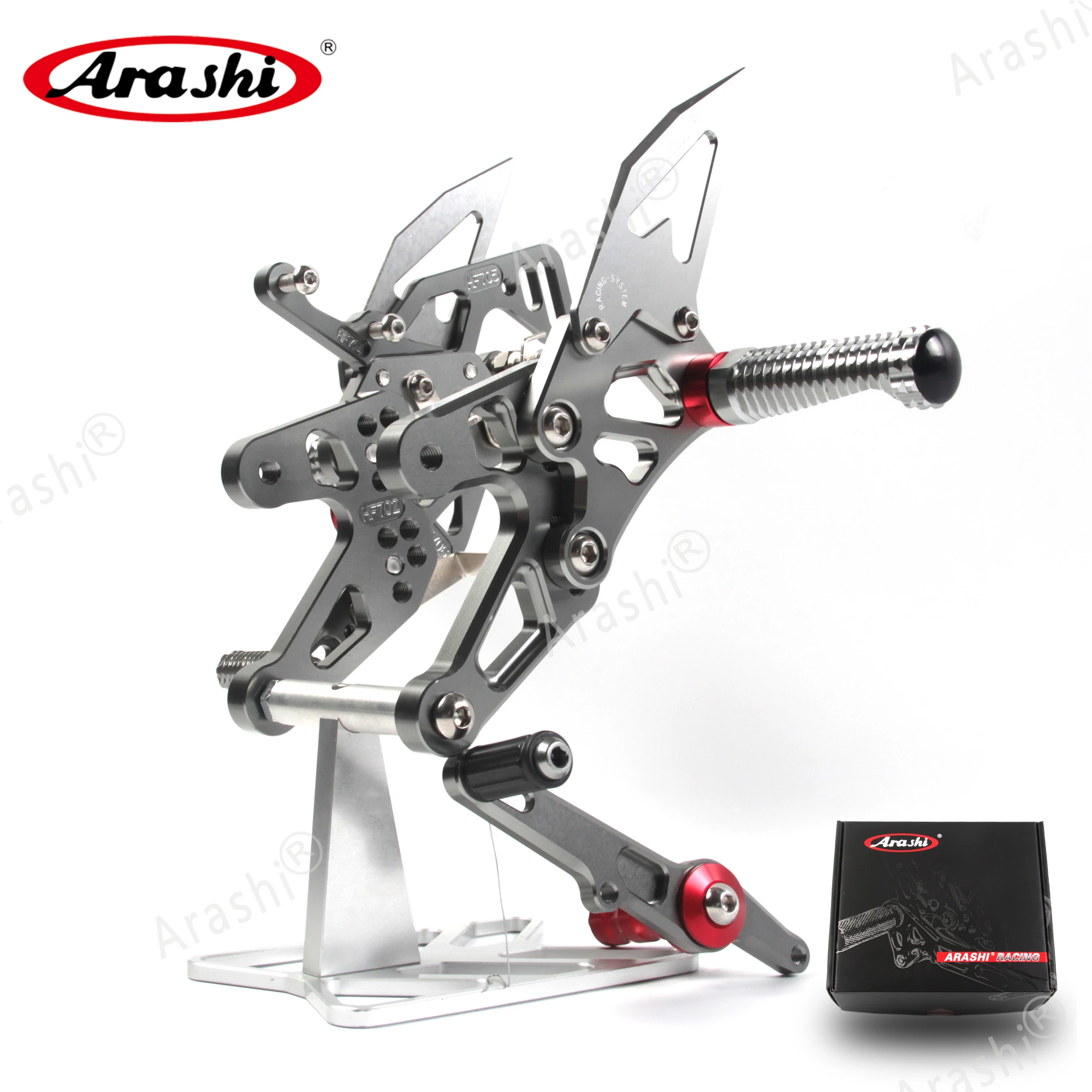 Arashi для BMW S1000RR / HP4 2015 - 2019 QS CNC регулируемые подставки ног S1000 S 1000 RR 2016 2017 колышки