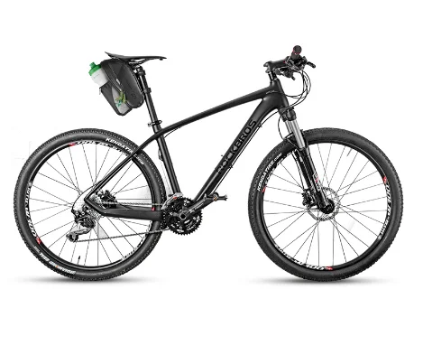 Сумка на седло велосипеда с карманом для бутылки воды водонепроницаемая сумка