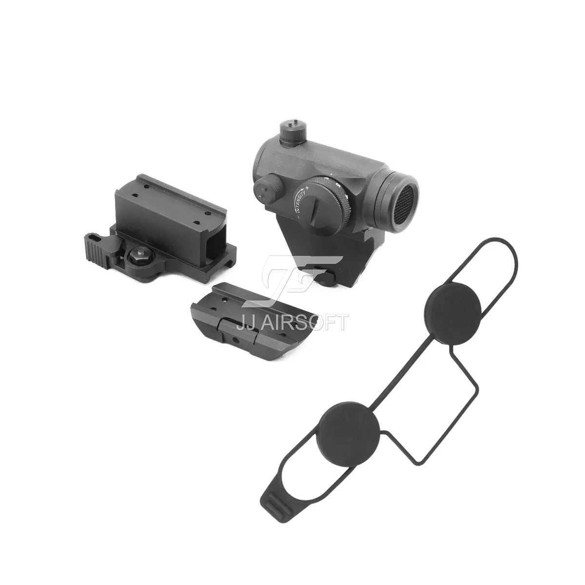 JJ Airsoft Micro 1x24 красная точка с Killflash / Kill Flash стандартное Крепление QD переходное