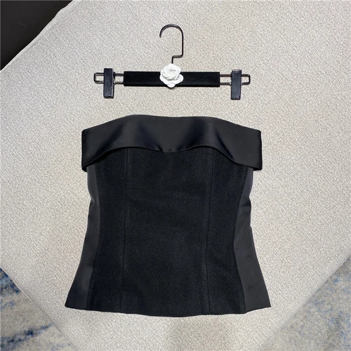 Sexy Tanks for Women 2021 Summer New Design Tight Sexy Tube Top Lady Slim Fit Zip Backless Crop Tops