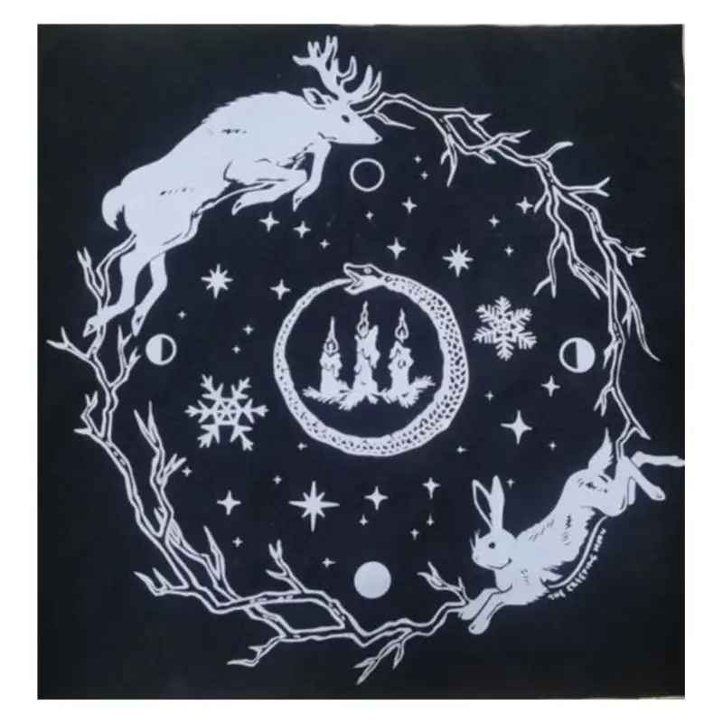

Flannel Tablecloth Fate Guidance Board Game Rug Divination Cloth Dropshipping
