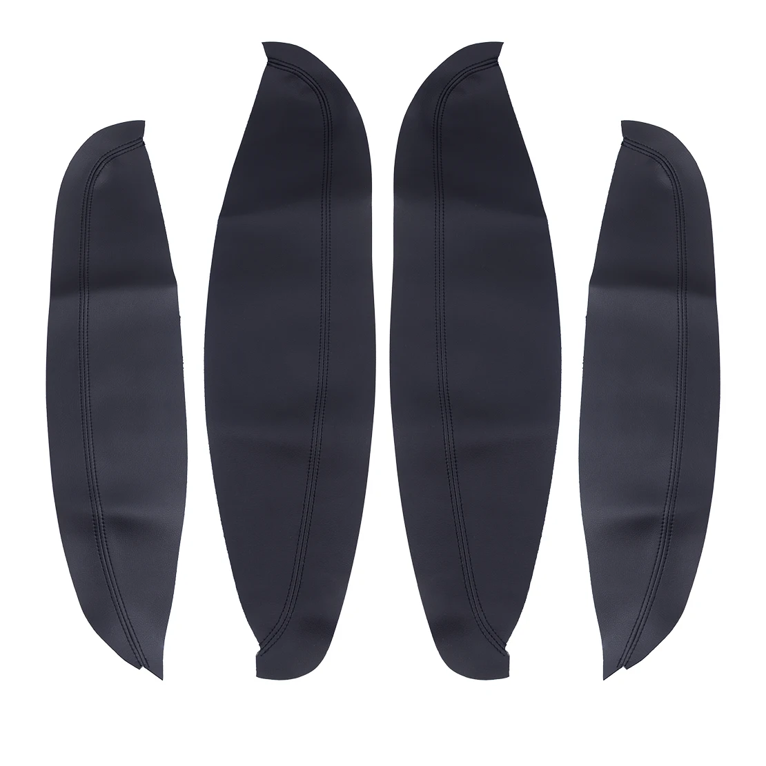 4 шт. панель подлокотника двери из микрофибры кожаный чехол отделка Подходит для