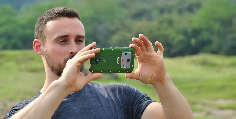 ELEPHONE Soldier смартфон 4 Гб 128 ГБ IP68 Водонепроницаемый 2K экран мобильный телефон Android 8,0 Deca Core 21MP прочный мобильный телефон
