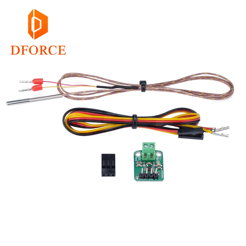 Датчик термопары DFORCE T K500 500 ℃ PEI PEEK высокотемпературная 3D печать для volcano E3D V6 HOTEND