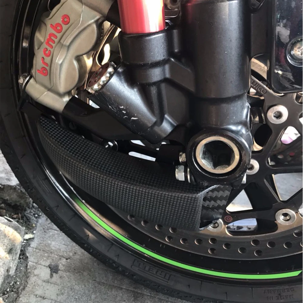 Передний тормозной диск кулер углеродного волокна Тормозная воздуховодов трубы