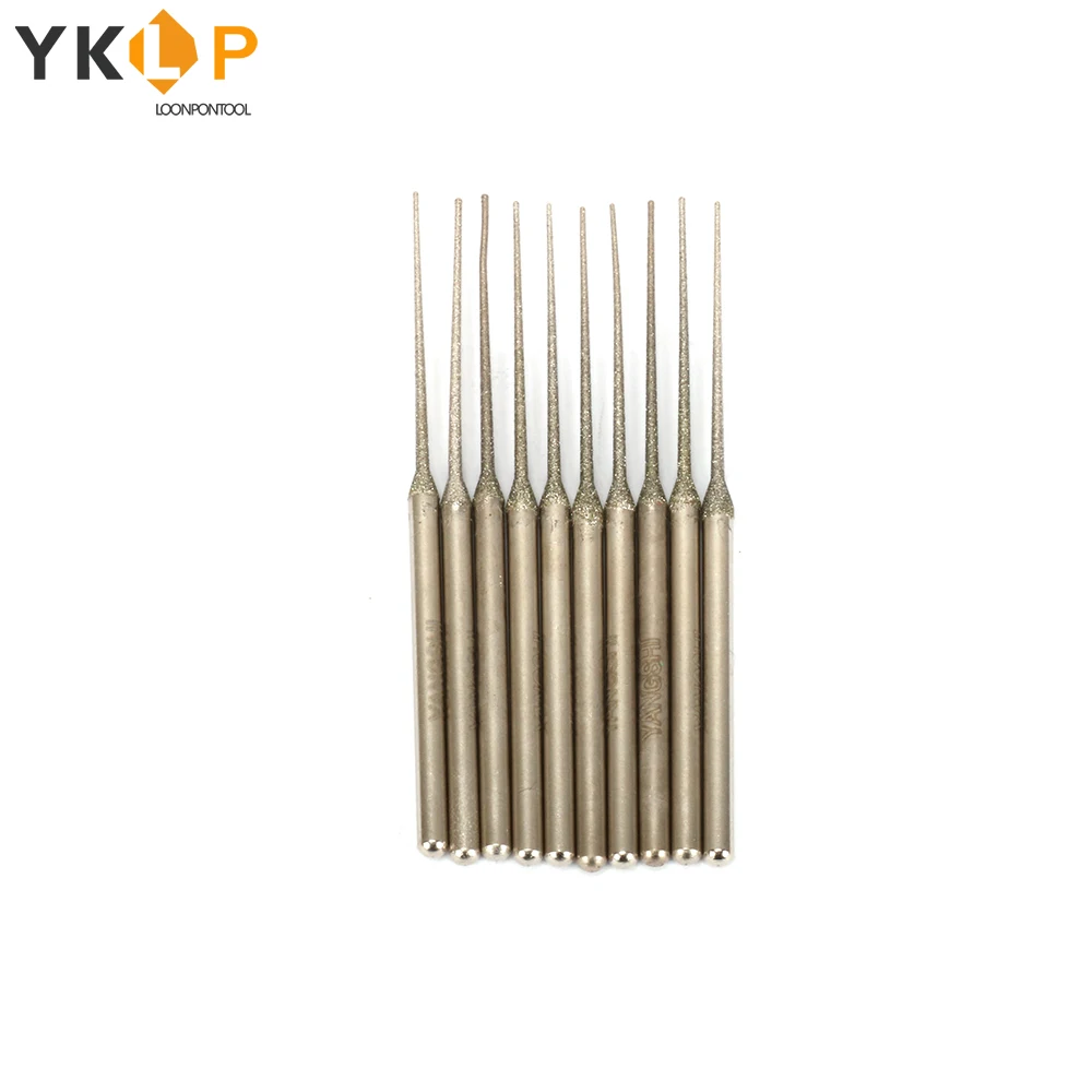 Шлифовальная головка с алмазным покрытием хвостовик 3 мм для стеклянных