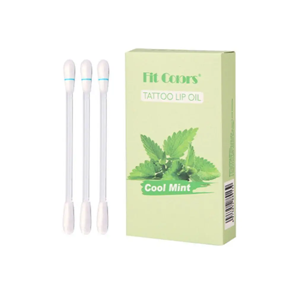 

20pcs/box Disposable Lip Oil Lip Gloss Cotton Swab Lipstick Long-lasting Matte Lip Gloss Lipstick Waterproof