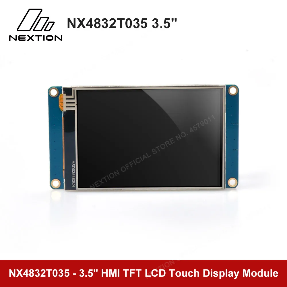 Nextion NX4832T035-Полноцветная 3," HMI интеллектуальная резистивная плата с сенсорным экраном UASRT TFT ЖК-модуль совместим с Arduino