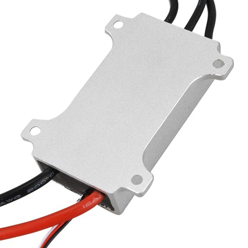 IPX8 24V 90A Водонепроницаемый 100 м подводный бесщеточный 2-полосная ESC Алюминий сплава