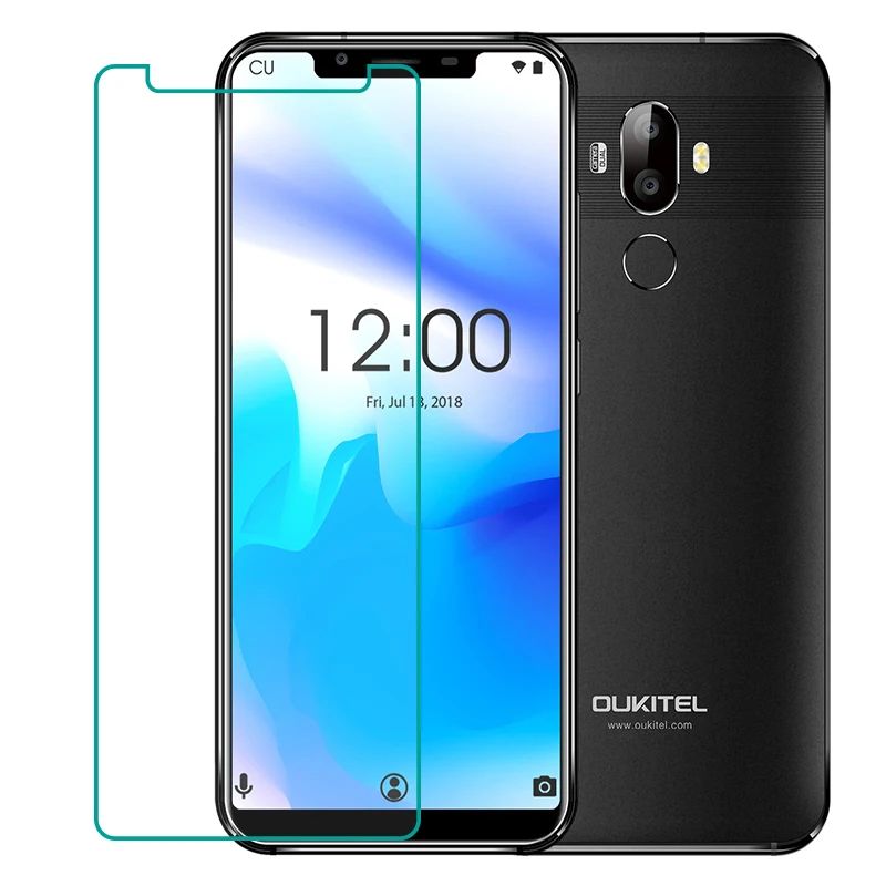 

Tempered Glass For Oukitel U18 5.85" 9H 2.5D Protective Film Explosion-proof Clear LCD Screen Protector cover