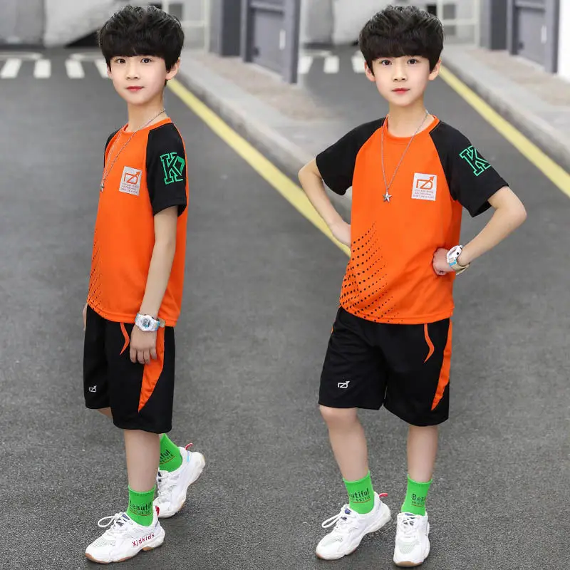 

2021 Teen Kids Men's Boys Summer Casual Sports Suit
