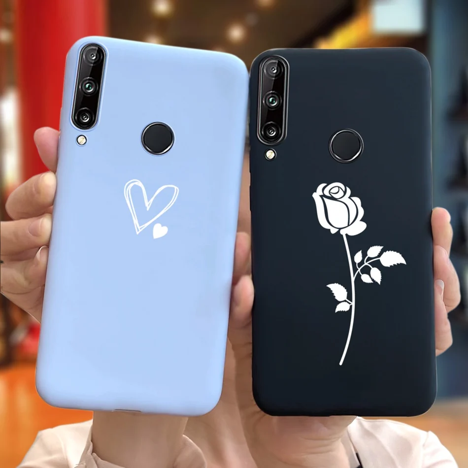 Чехол-накладка для Huawei Honor 9C силикон ТПУ с рисунком подсолнухов и маргариток AKA-L29 -