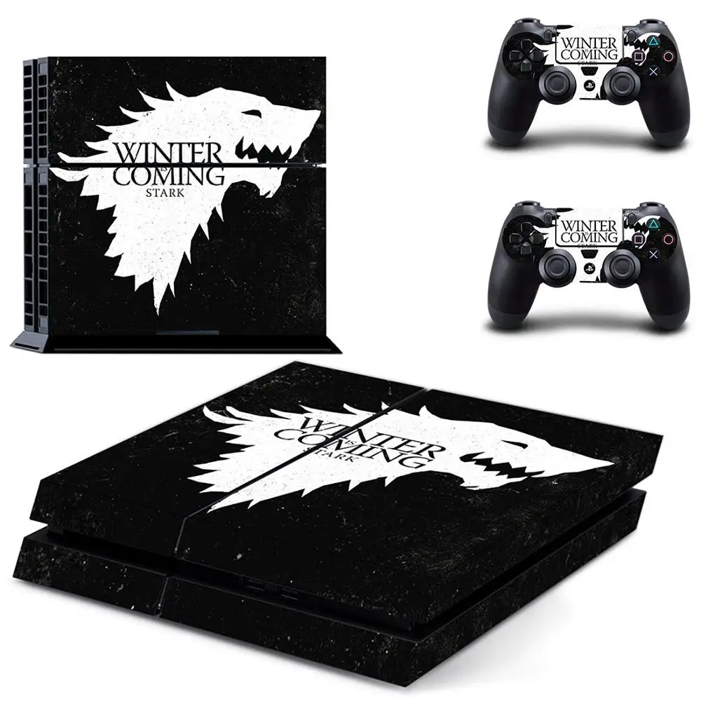 Игровая станция 4 стикер s Игра престолов виниловые Наклейка для PS4 PS наклейки