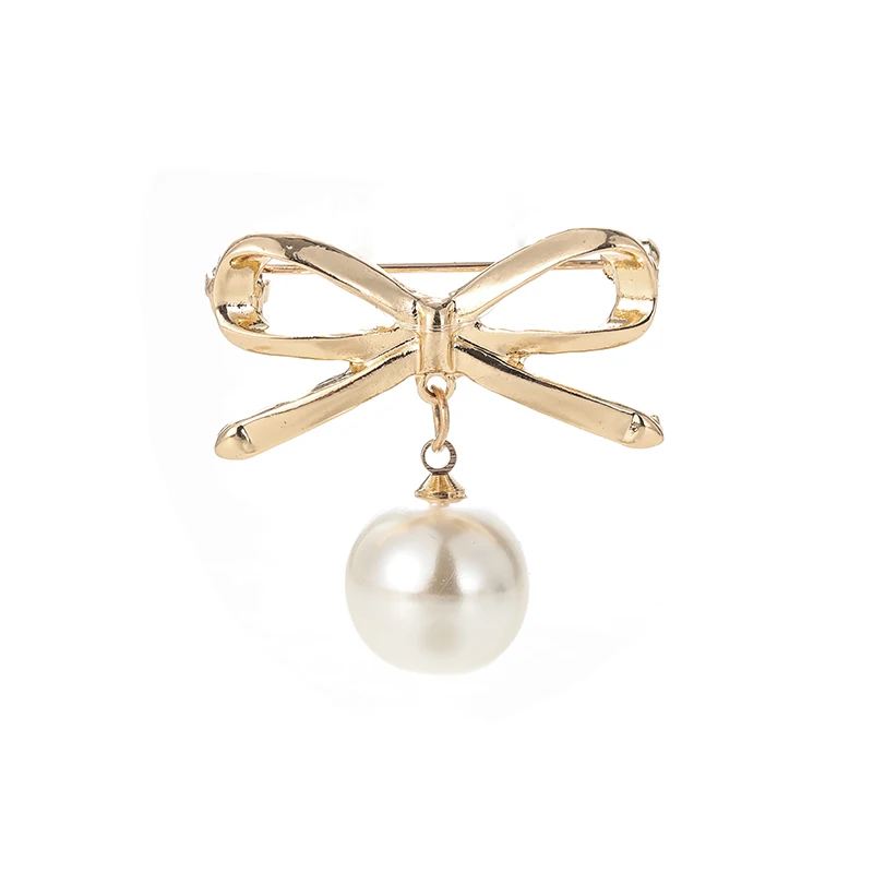 A--Gold Бабочка Кристалл Имитация Жемчуга большие высококачественные Броши Модная Золотая брошь булавки для женщин Свадебные ювелирные аксессуары - Окраска металла: A--Gold