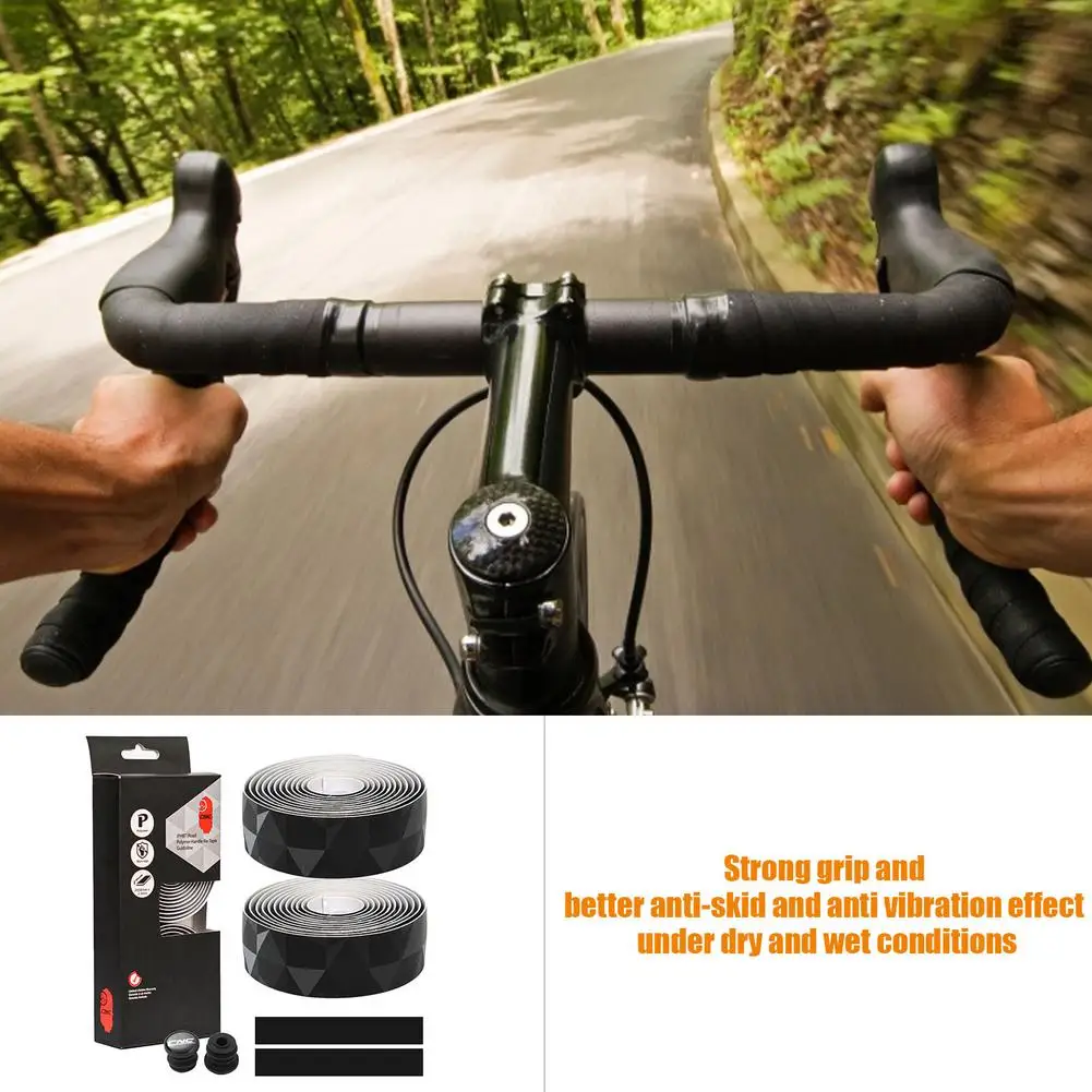 Крепкая Нескользящая лента на руль велосипеда из ПУ и ЭВА|Обмотка для руля| |