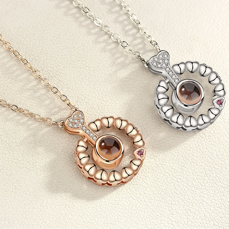 Воспоминания о романтической любви свадебное ожерелье из розового золотистого и