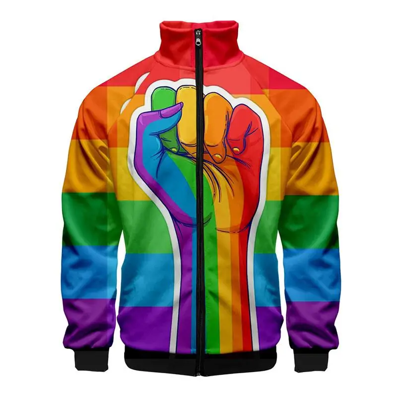 Толстовка с капюшоном и воротником-стойкой на молнии | Мужская одежда