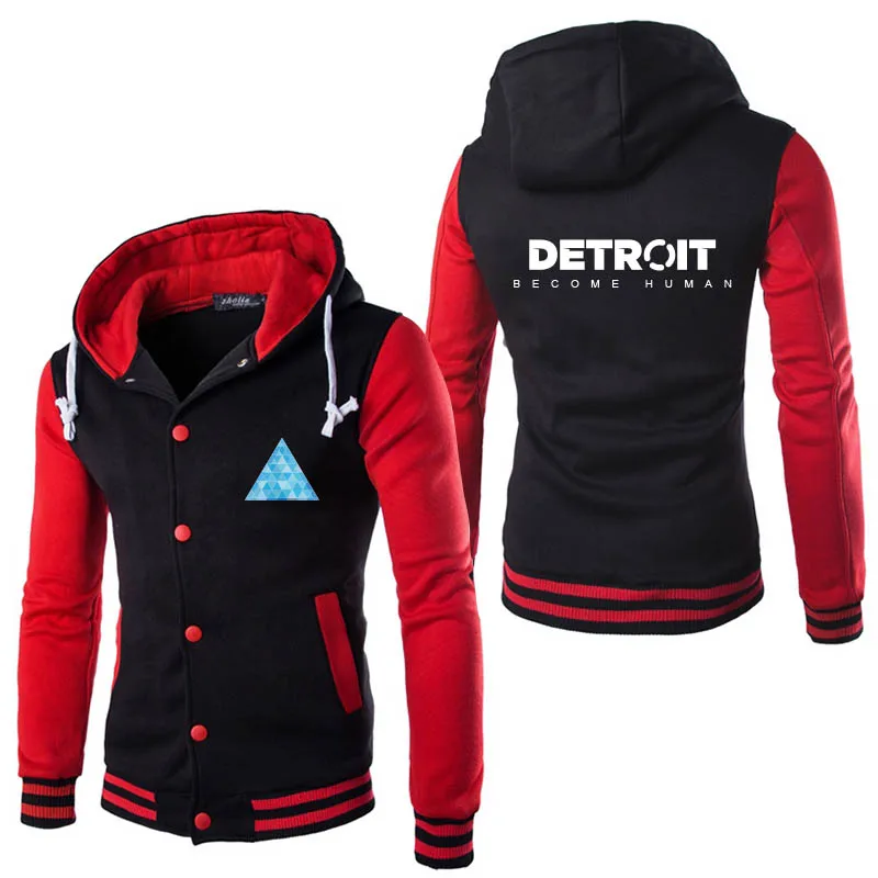 COYOUNG высокое качество дизайн стильный Детройт: стать человеком Толстовка Мужская