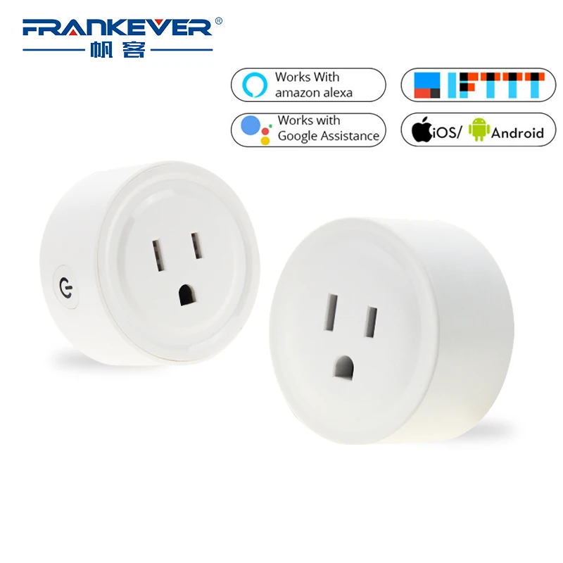 FrankEver 20 шт. умная розетка для США WiFi Беспроводная дистанционная 10A домашняя
