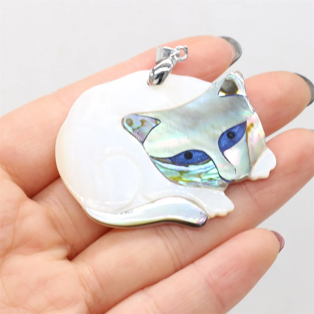 

Natural Shell Animal Pendant Mix Style Fashion Shell Pendant Charms for Making DIY Jewelry Necklace Best Gift